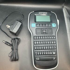 Dymo Black Label Maker model 160 with LCD and QWERTY Keyboard